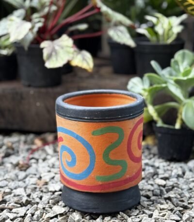 VASO CILINDRICO PINTADO