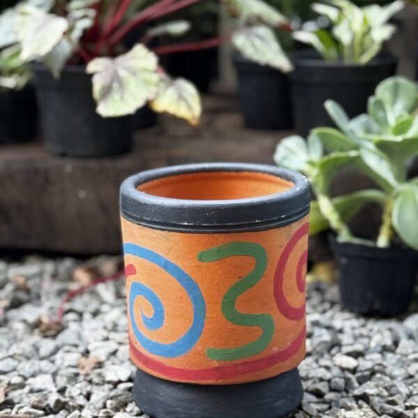 VASO CILINDRICO PINTADO