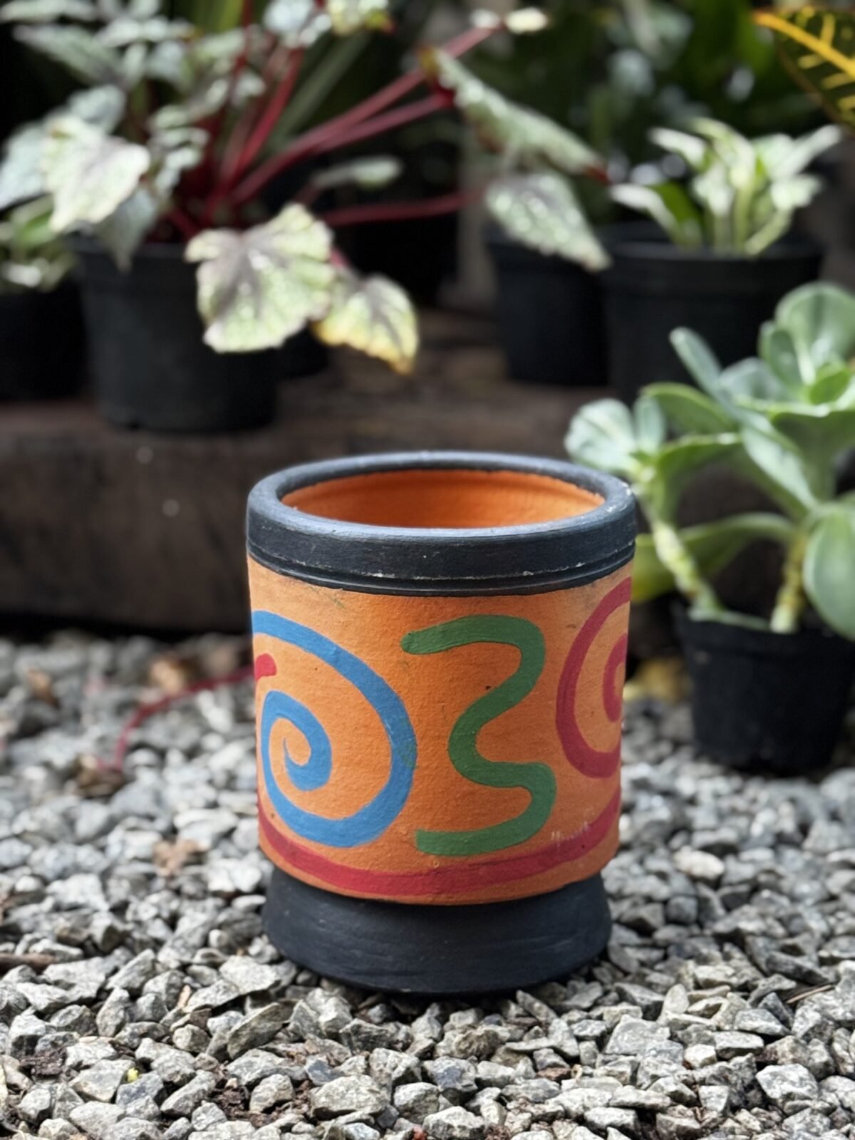 VASO CILINDRICO PINTADO