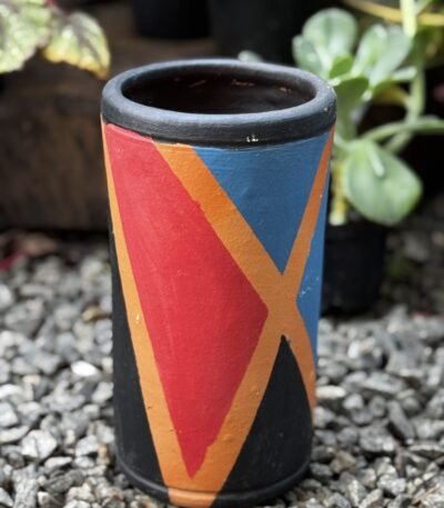 VASO CILINDRICO PINTADO