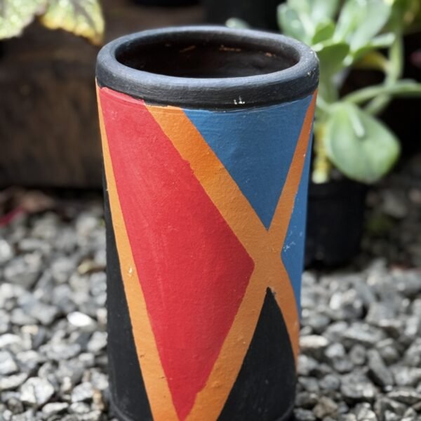 VASO CILINDRICO PINTADO